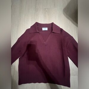 Old Navy Women's Burgundy Sweater
